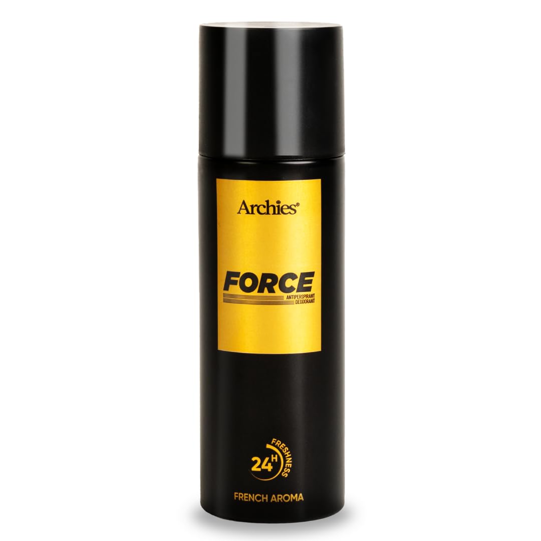 ARCHIES FORCE Premium Spray Deodorant For Men | Long Lasting Fragrance | For Gym, Sports Party, Outing, Office & Date | French Aroma with 10% Perfume Oil Concentrates Deo for Men-200ml-picture-49