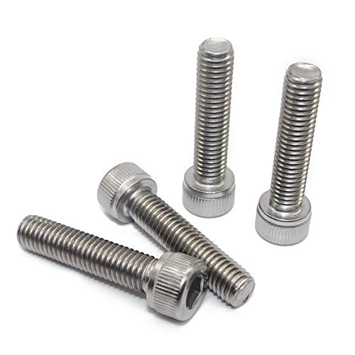 Preisvergleich Produktbild Zylinderschrauben mit Innensechskant - M4x40 - (30 Stück) - DIN 912 (ISO 4762) Zylinderkopfschrauben Edelstahl A2 V2A