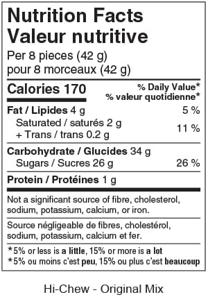 Morinaga Candy Hi-Chew Regular Mix miniatura 3