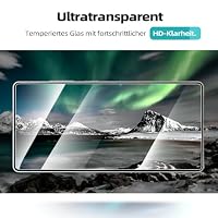 XVCGYK 3 Stück für Samsung Galaxy S25 Ultra für Panzerglas, Frei von Kratzern, 0.25mm Ultra-klar, Fingerabdruck ID Kompatibel, 9H Härte, Ultrabeständig, HD Displayschutzfolie – Ansicht 5