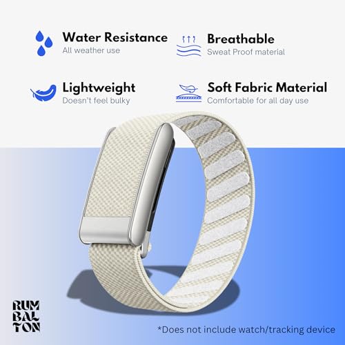 Image of Nylon Strap Compatible with Whoop 5.0 Band Strap - Durable, Adjustable Fitness Tracker Strap | Breathable, Comfortable Bands for Workout, Sleep, and Health Monitoring (Device Not Included)