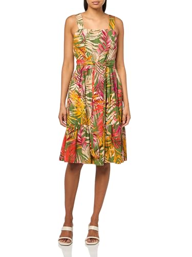 Anne Klein Damen Square Nk Classic Stufenkleid, Rasen-Kombination, 40