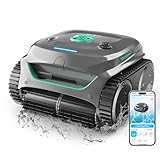 (2025 New) WYBOT C2 Cordless Robotic Pool Cleaner, Pool Vacuum Robot for Inground Pools up to 2152 Sq.ft, Wall & Waterline Cleaning wtih Ultra-fine Filtration, Brushless Motor, Lasts 180 Mins Runtime