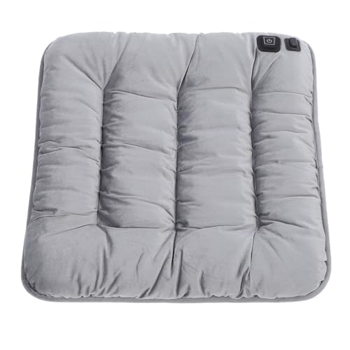 Cryfokt Passo RISCALDATO per Sedia D'Ufficio, Lavabile a 3 Livelli Alimentati con USB Riscaldamento 3 Secondi Riscaldamento Rapido da 45 a 65 Gradi Cuscini da Stadio più Caldo per Sede