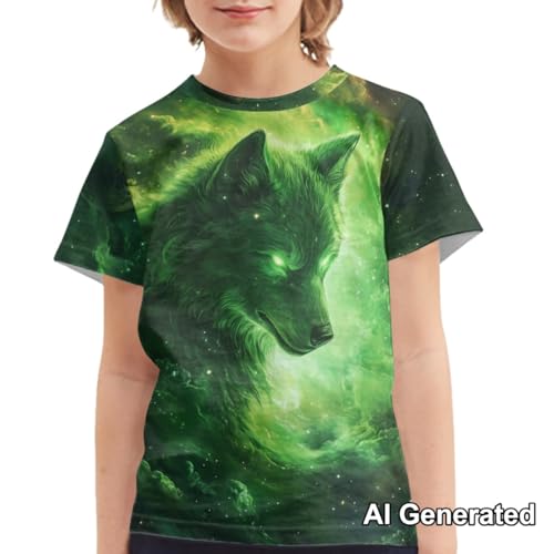 Image of Xhuibop Kids T Shirts for Boys Size 3-16 Girls Short Sleeve Sportswear Active Tops