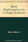 Basic Mathematics for College Students