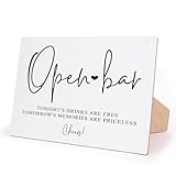 Included: You will receive 1 party decoration wood sign with stand, party decoration wood sign makes the perfect first impression and sets the stage for any kind of shower celebration. Size: Our 10 x 8 inch tabletop decorative sign (perfectly sized f...