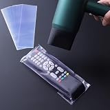 Multi-purpose PVC Transparent Shrink Protection Film, Suitable for Video TV Air Conditioner Remote Control, L, 30Pcs