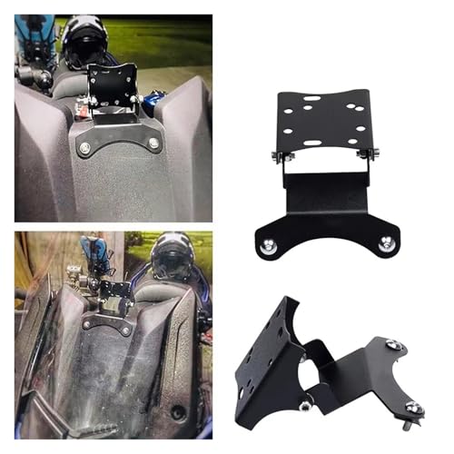 Extension crossbar support TMAX 530 plaque navigation GPS et smartphone moto 2012-2019
