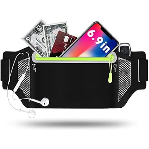 Winzwon Running Belt with Adjustable Strap Cover