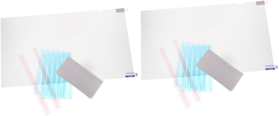 Uonlytech 2pcs Laptop Peeping Screen Film Privacy Protector Glare Scratch Features Compatible Notebooks Dual-sided Frosted and Glossy Finish