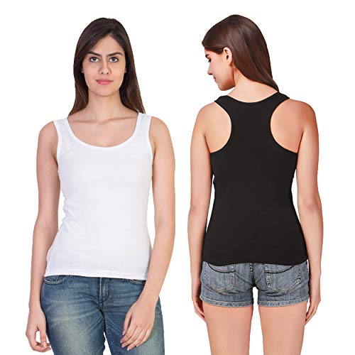 Image of Camisole Tank Top Vest Racerback Sando Camis for Women, Girls (Pack of 2)