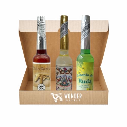 Palo Santo y Agua de Florida Wondermarket para eliminar malas energías y estrés
