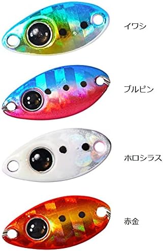 Daiwa Mackerel Horse Mackerel, Rockfish, Bean Tan, 0.05 oz (1.5 g), Amihoro Lure