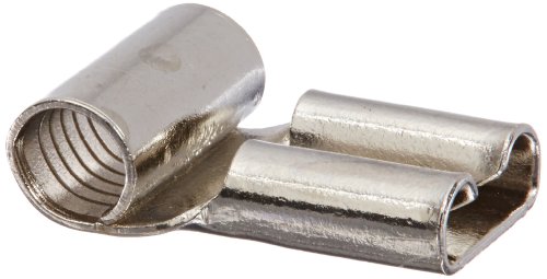 High Temperature Specialty Part, Female Flag Disconnect, 12-10 AWG Wire Size, 0.250
