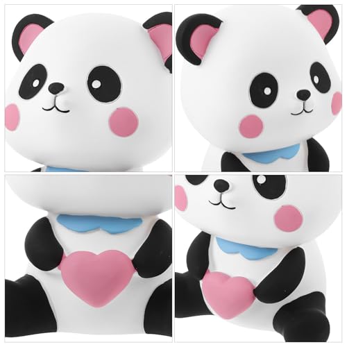 Hucha de panda creativa para obsequios entrañables de cumpleaños 7