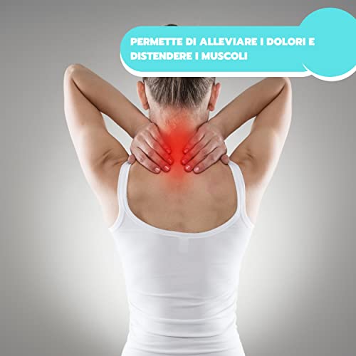 ARDES | AR4H01 Termoforo Elettrico Riscaldante Rapido Schiena Cervicale Pancia Gambe 6 Livelli di Calore, Fascia Riscaldante Elettrica Scaldaletto in Soffice Microfibra con Fodera Lavabile - 6