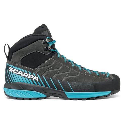 Scarpa Mescalito Mid GTX homme : l'excellence du cuir suédé et de la protection Gore-Tex
