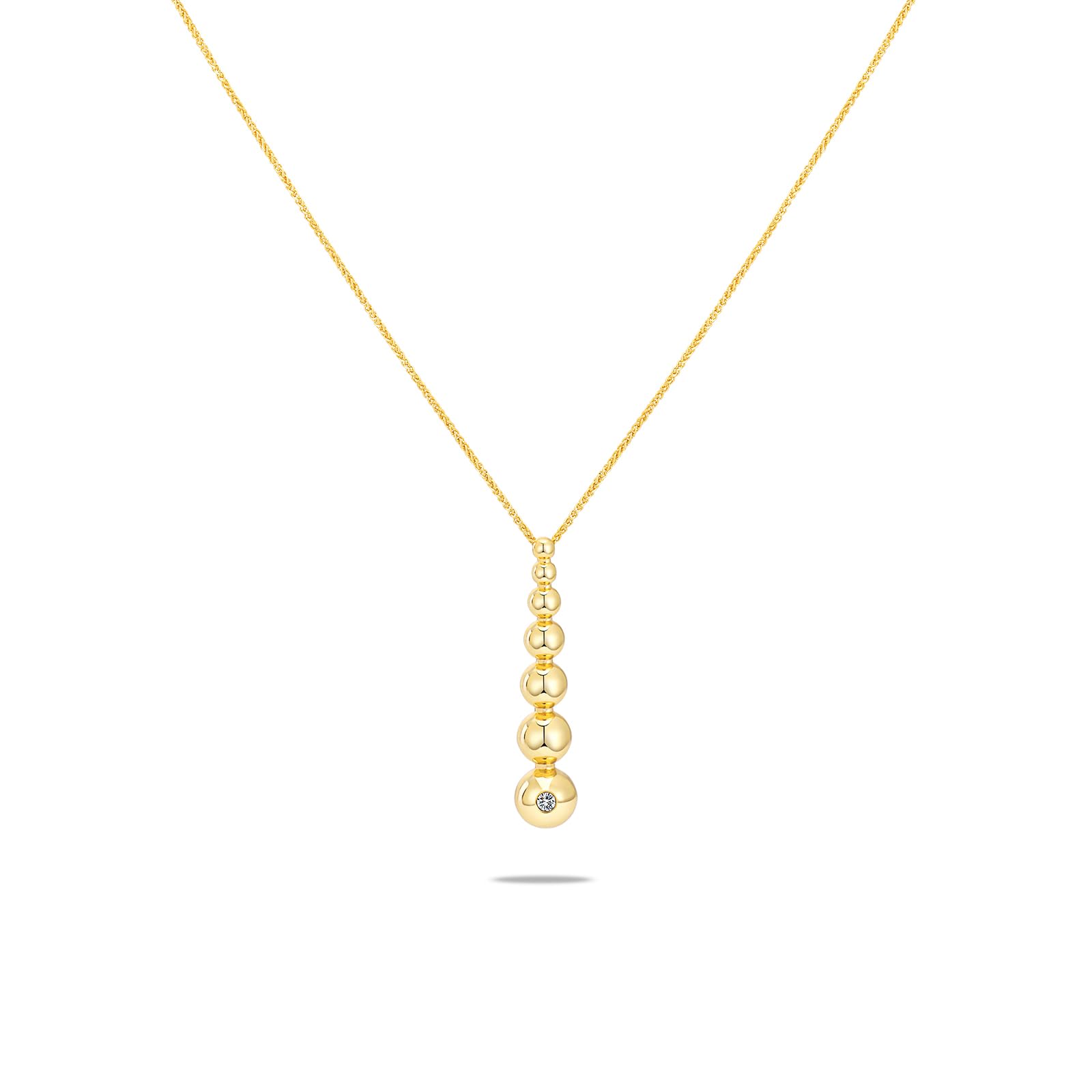 Milan ChivaGold Necklaces for Women 14K Gold Plated Chain Lightweight Dainty Jewelry