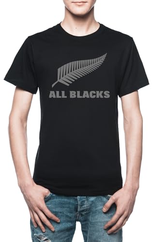New Zealand All Blacks Camiseta Hombre Negro