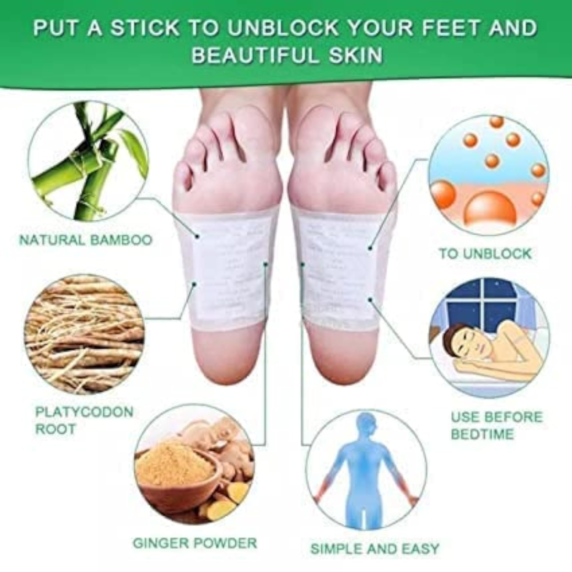 Detox Foot Pad for Stress Relief