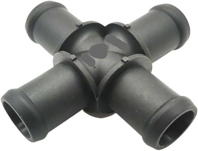 OEM 17127518613 Auto Spare Parts Car Water Hose Connector with Bleeder Screw For Automotive Accessories