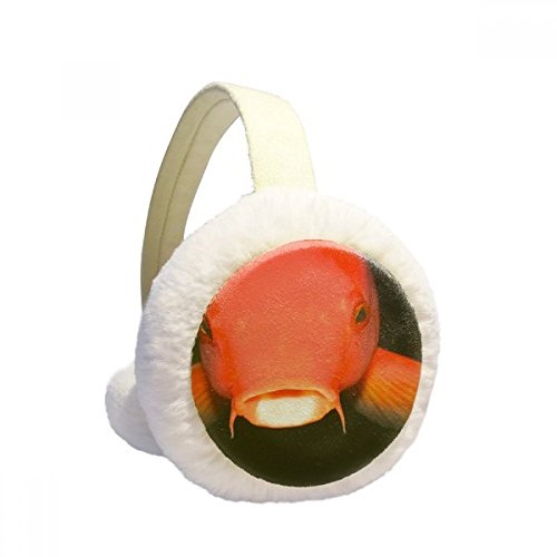Orejeras de invierno de organismo marino en peluche suave para paseos y actividades al aire libre