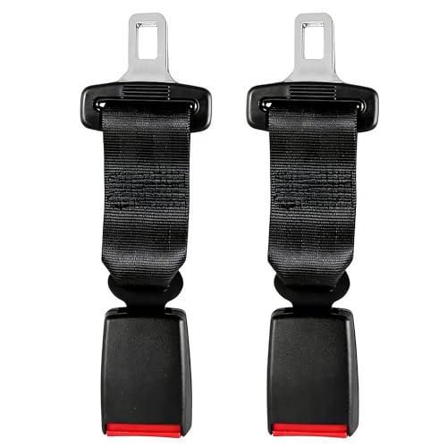 Générique Accessoires universels, Noir, Boucle Métallique, Lot de 2