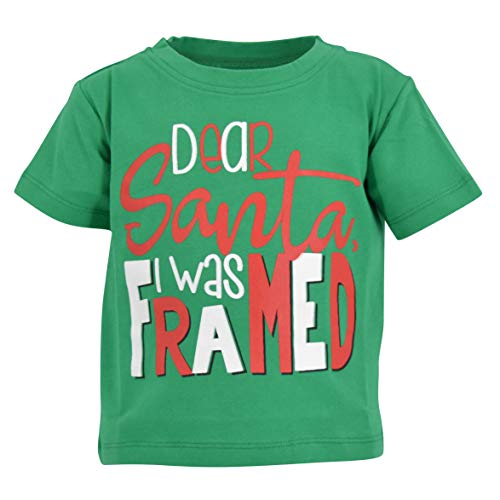 Image of Boys Short Sleeve Funny Graphic Tees for Toddler to Big Kid