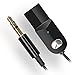 Bluetooth 5.0 Adapter Bluetooth Receiver Hands-Free Car Kits, Wireless Receiver for 3.5mm AUX Audio Car Speaker/Home Stereo, USB Powered & Built-in Microphone