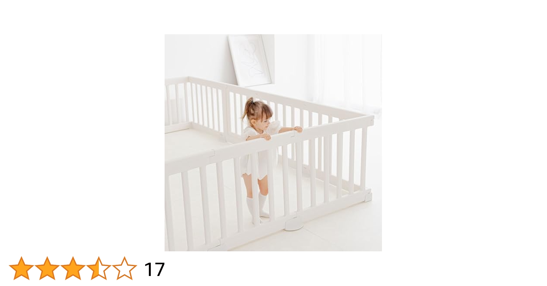 ベビーサークル　Baby home ホワイト　ピンク　サークル ベビーサークル 折りたたみ サークル 赤ちゃん ベビーゲート 柵