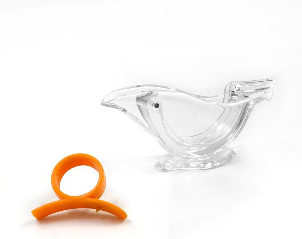 OGWSRK Elegant Bird shaped Stainless Steel Manual Lemon