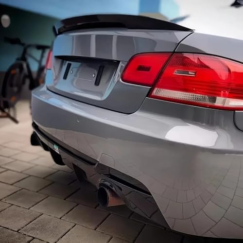 Difusor parachoques trasero Serie 3 E92 soluciona cenefa gastada estilo tuning MP 5