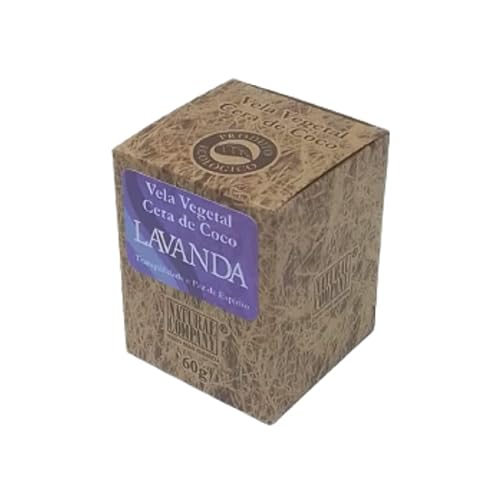 Vela Aromática Vegetal - Lavanda - Natural Company