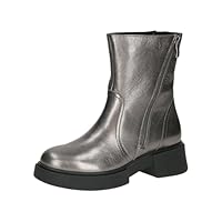 CAPRICE Bottines Plates pour Femme 9-25303-43 Botte mi-Mollet, Stone Metallic, 40 EU