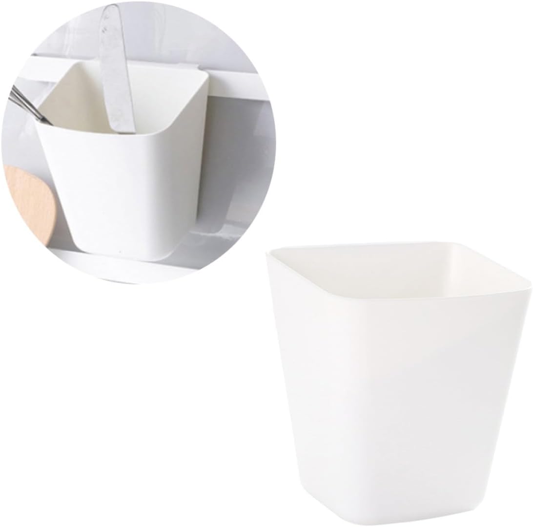 Small Hanging Storage Case Plastic Storage Box Mini Container Bin Cube Bin for Kitchen Pens Plants