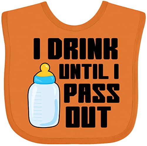 inktastic I Drink Until I Pass Out Baby Bib