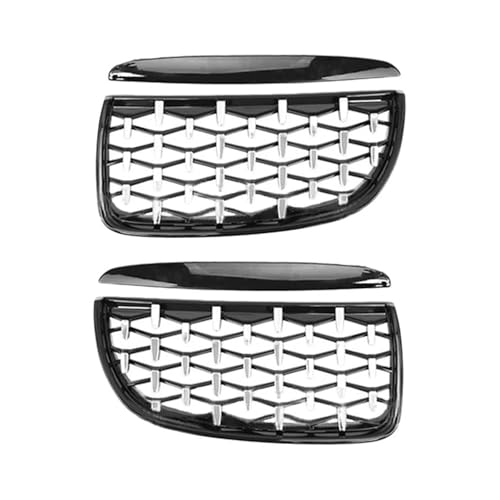 Calandre avant de rechange pour BMW E90 plastique ABS noir brillant anti-UV