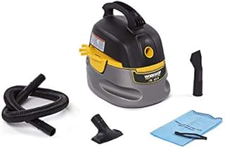 WORKSHOP Wet/Dry Vacs Vacuum WS0255VA Compact, Portable Wet/Dry Vacuum Cleaner, 2.5-Gallon Small Shop Vacuum Cleaner, 1.75 Peak HP Portable Vacuum , Gray