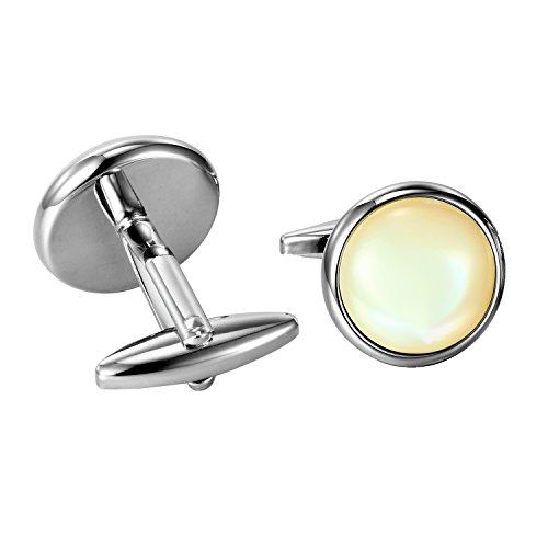 Image of Stunning Mens Nautical Knot Stainless Steel Cufflinks