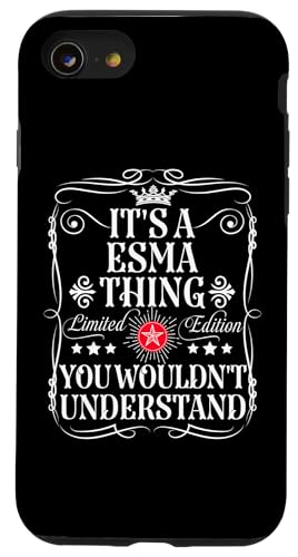 Custodia per iPhone SE (2020) / 7 / 8 Esma nomina la sua una cosa Esma che non capiresti