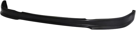 Front Bumper Lip Compatible with 2005-2010 Scion tC, Unpainted Black RS Style PU - Polyurethane Front Lower Chin Spoiler Protector, 1 PC