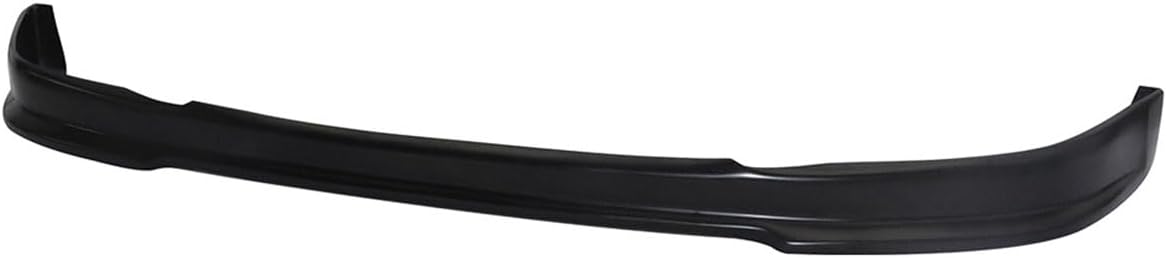 Front Bumper Lip Compatible with 2005-2010 Scion tC, Unpainted Black RS Style PU - Polyurethane Front Lower Chin Spoiler Protector, 1 PC