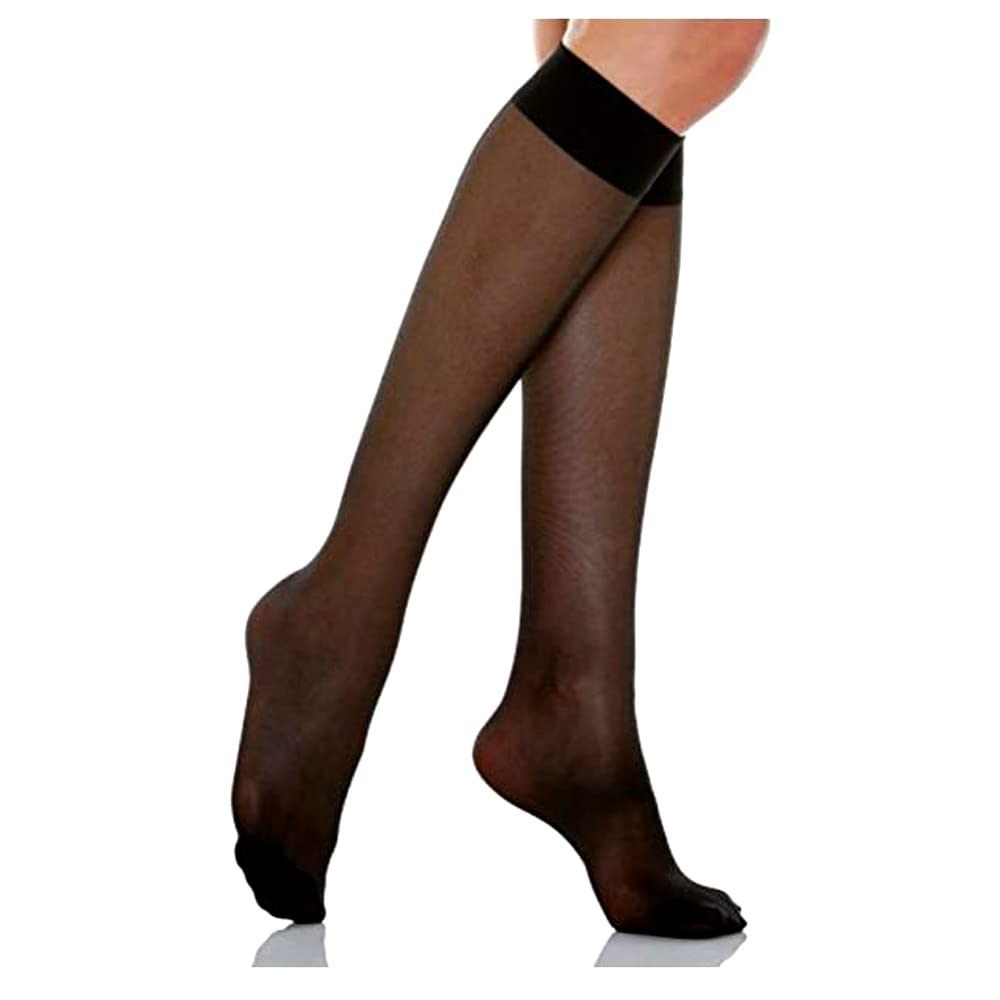 Women Sheer Knee High Stockings 20 Denier