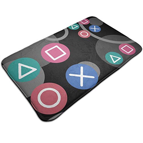 Area Rugs Pad Floor Mat Controller Ear Plugs Carpet Indoor Blanket for Dining Room Kids Nursery Playroom Sofa Living Room