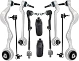 DYZJKWJW Front Suspension Control Arm Kit for BMW E90 E82 E88,for 128i 135i (2008-2013), for 325i 328i 330i 335d 335i 335is (2006-2013), E84 X1 sDrive28i (2013-2015), 1 & 3 Series