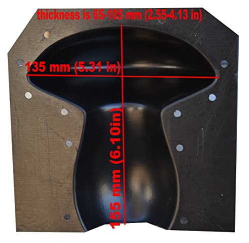 Svitmolds Concrete Mold Diy 3D Mushrooms Statue Decor Garden Decor Decoration Home Decor,Yard, Fairy Garden - Lawn Ornament Décor (D62+D63+D64) #TOP5