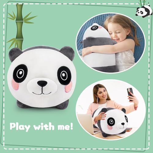 Image of Cute Plush Toy for Kids | | Soft Toys | Birthday Gift for Girls /Wife, Boyfriend /Husband, Soft Toys for Girls, Baby Toy (Random Color) Pack of 1 (Panda Soft Toy)