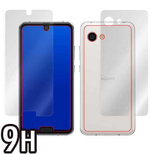 PET���t�B���� �����K���X�����̍d�x ���d�x9H�f�ލ̗p AQUOS R2 compact/SH-M09 �p �t���E�w�ʕی�t�B�����Z�b�g ���{�� OverLay Plus 9H O9HLAQUOSR2COMPACT/S/12