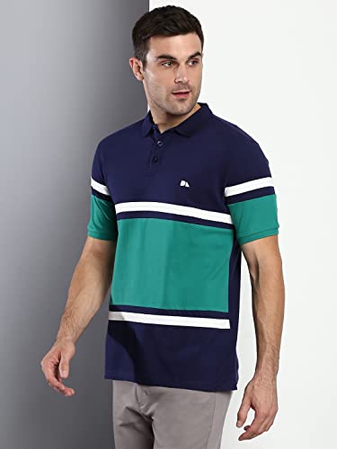 Image of Dennis Lingo Men's Cotton Solid Slim Fit T-Shirt